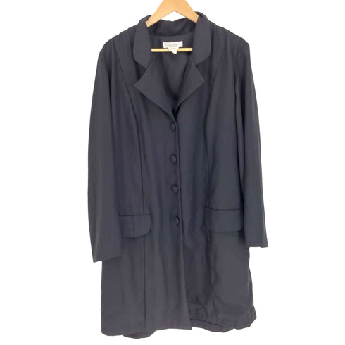 DAWN GOY USA製 ポリエステル 4B チェスターコート レディース